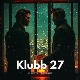 Klubb 27 – omslag till ljudboken av Christoffer Sorner