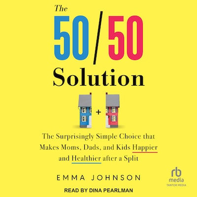 The 50/50 Solution – omslag til lydbogen af Emma Johnson
