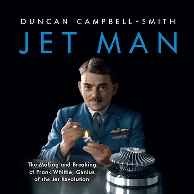 Jet Man – omslag til lydbogen af Duncan Campbell-Smith