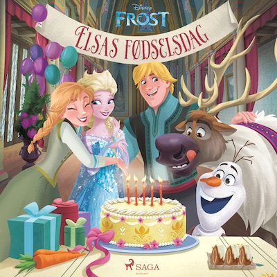 Frost - Elsas fødselsdag – omslag til lydbogen af Disney