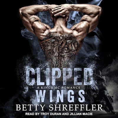 Clipped Wings – omslag til lydbogen af Betty Shreffler