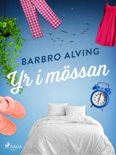 Yr i mössan – omslag till ljudboken av Barbro Alving