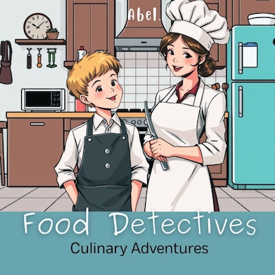 Food Detectives – omslag til lydbogen af Unknown Author