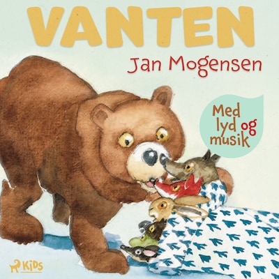 Vanten (hørespil) – omslag til lydbogen af Jan Mogensen