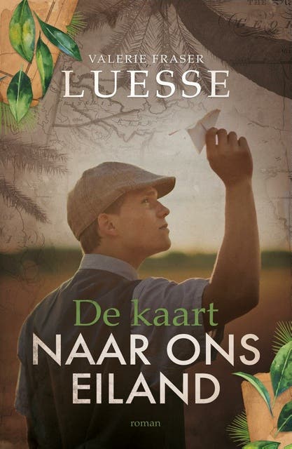 De kaart naar ons eiland – omslag van het luisterboek van Valerie Fraser Luesse