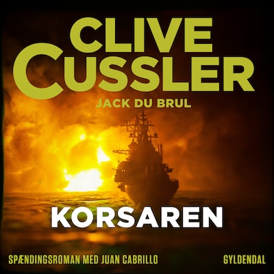 Korsaren – omslag til lydbogen af Clive Cussler, Jack du Brul