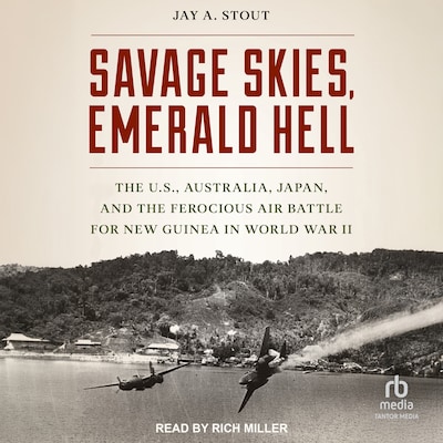 Savage Skies, Emerald Hell – omslag til lydbogen af Jay A. Stout