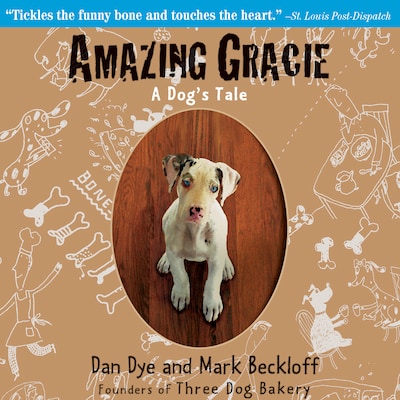 Amazing Gracie – omslag til lydbogen af Mark Beckloff, Dan Dye
