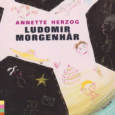Ludomir Morgenhår – omslag til lydbogen af Annette Herzog