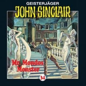 Mr. Mondos Monster (John Sinclair 34) – okładka audiobooka, autor Jason Dark