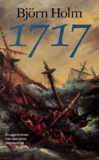 1717 : en agentroman från den stora ofredens tid – omslag till ljudboken av Björn Holm