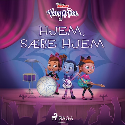 Vampyrina - Hjem, sære hjem – omslag til lydbogen af Disney