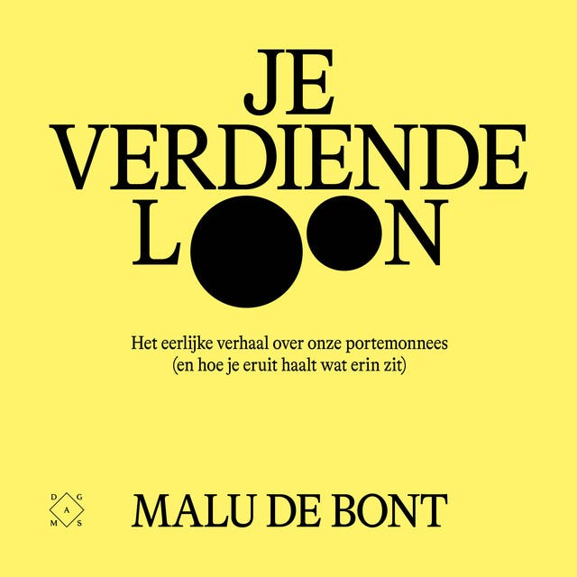 Je verdiende loon: Het eerlijke verhaal over onze portemonnees – omslag van het luisterboek van Malu de Bont