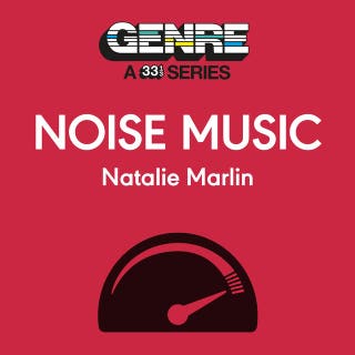 Noise Music – omslag till ljudboken av Natalie Marlin
