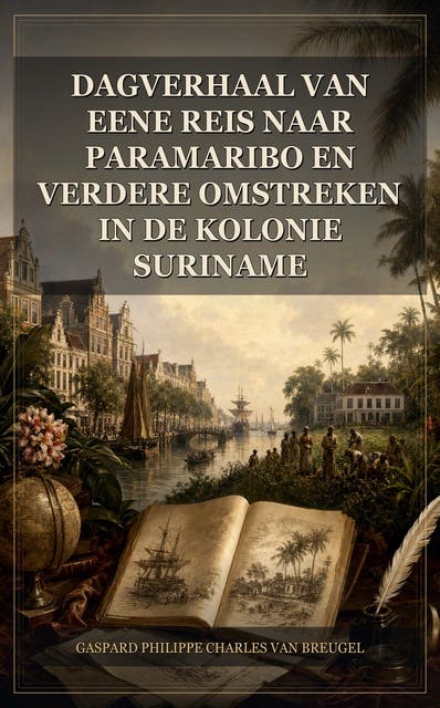 Dagverhaal van eene reis naar Paramaribo en verdere omstreken in de kolonie Suriname – omslag van het luisterboek van Gaspard Philippe Charles Van Breugel