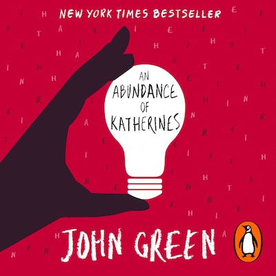 An Abundance of Katherines – omslag til lydbogen af John Green