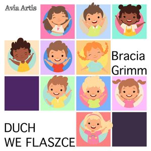 Duch we flaszce – okładka audiobooka, autor Bracia Grimm