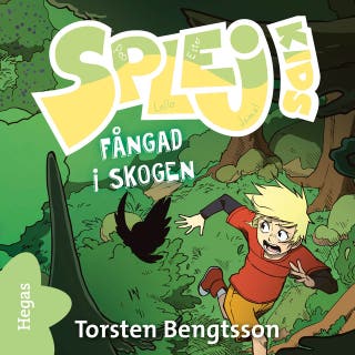 Fångad i skogen – omslag till ljudboken av Torsten Bengtsson