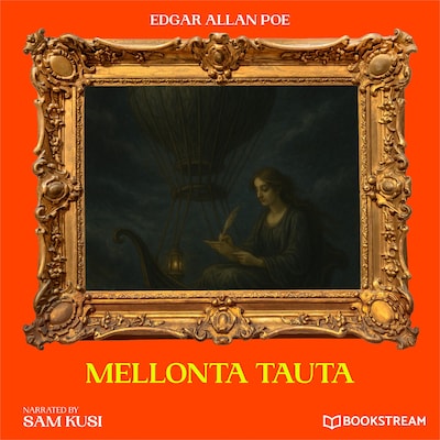 Mellonta Tauta – omslag til lydbogen af Edgar Allan Poe