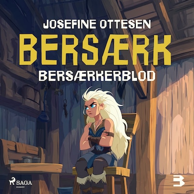 Bersærk 3. Bersærkerblod – omslag til lydbogen af Josefine Ottesen