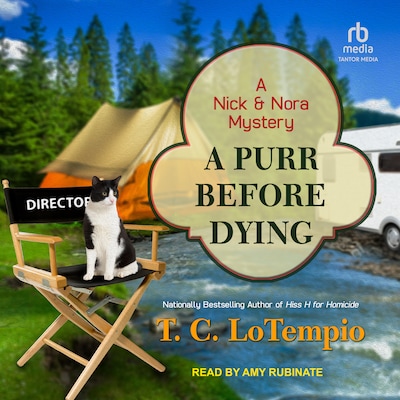 A Purr Before Dying – omslag til lydbogen af T. C. LoTempio