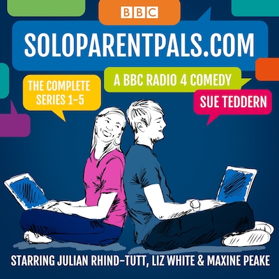 Soloparentpals.com – omslag til lydbogen af Sue Teddern