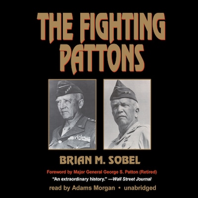 The Fighting Pattons – omslag til lydbogen af Brian M. Sobel