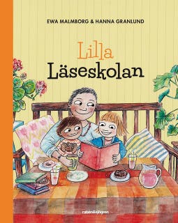 Lilla läseskolan : pyssla, lek och läs – omslag till ljudboken av Ewa Malmborg,Hanna Granlund