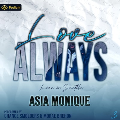 Love Always – omslag til lydbogen af Asia Monique