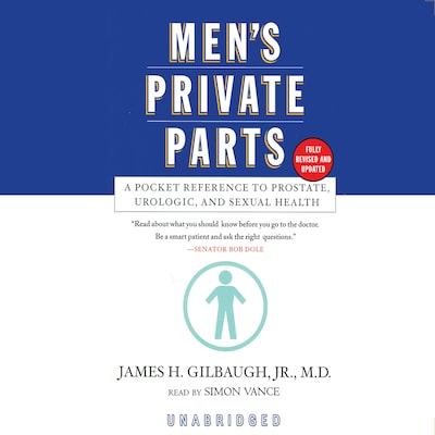 Men’s Private Parts – omslag til lydbogen af James H. Gilbaugh