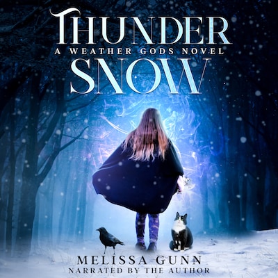 Thunder Snow – omslag til lydbogen af Melissa Gunn