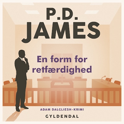 En form for retfærdighed – omslag til lydbogen af P.D. James