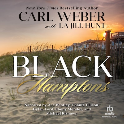 Black Hamptons – omslag til lydbogen af Carl Weber, La Jill Hunt