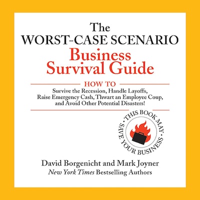 The Worst-Case Scenario Business Survival Guide – omslag til lydbogen af David Borgenicht, Mark Joyner