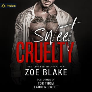 Sweet Cruelty: Ruthless Obsession, Book 1 – omslag till ljudboken av Zoe Blake