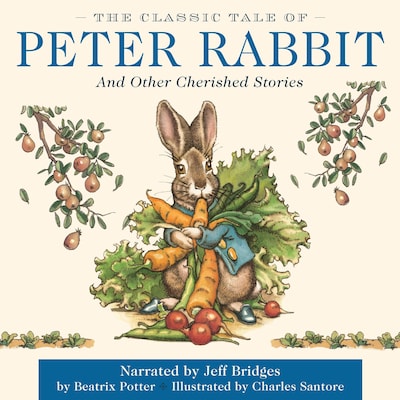 The Classic Tale of Peter Rabbit – omslag til lydbogen af Beatrix Potter