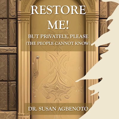 Restore Me! – omslag til lydbogen af Dr. Susan Agbenoto