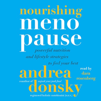 Nourishing Menopause – omslag til lydbogen af Andrea Donsky
