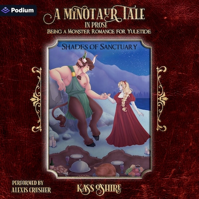 A Minotaur Tale – omslag til lydbogen af Kass O'Shire