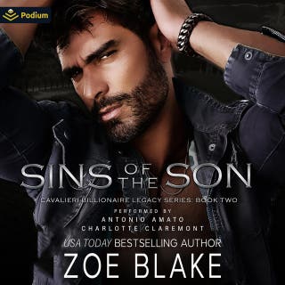 Sins of the Son: Cavalieri Billionaire Legacy Series, Book 2 – omslag till ljudboken av Zoe Blake
