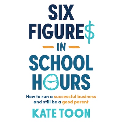 Six Figures in School Hours – omslag till ljudboken av Kate Toon