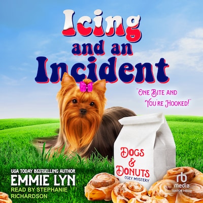 Icing and An Incident – omslag til lydbogen af Emmie Lyn
