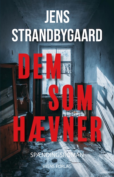 Dem som hævner – omslag til lydbogen af Jens Strandbygaard