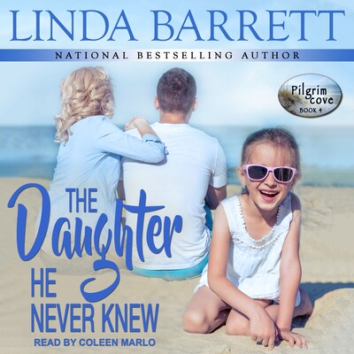 The Daughter He Never Knew – omslag til lydbogen af Linda Barrett