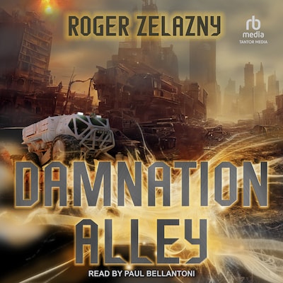 Damnation Alley – omslag til lydbogen af Roger Zelazny