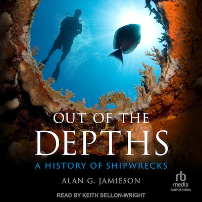 Out of the Depths – omslag til lydbogen af Alan G. Jamieson