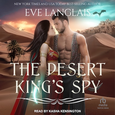 The Desert King’s Spy – omslag til lydbogen af Eve Langlais