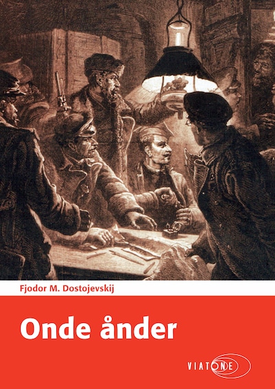 Onde ånder – omslag til lydbogen af Fjodor Dostojevskij