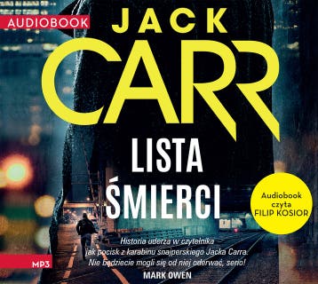 Lista śmierci – okładka audiobooka, autor Jack Carr