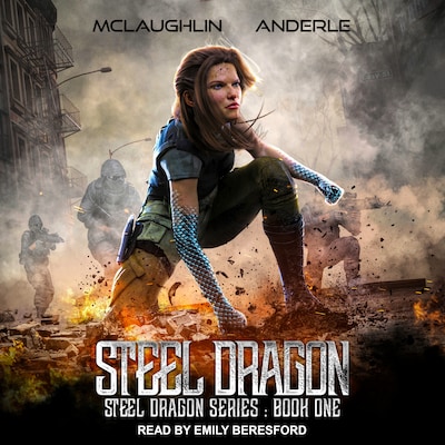 Steel Dragon – omslag til lydbogen af Kevin McLaughlin, Michael Anderle